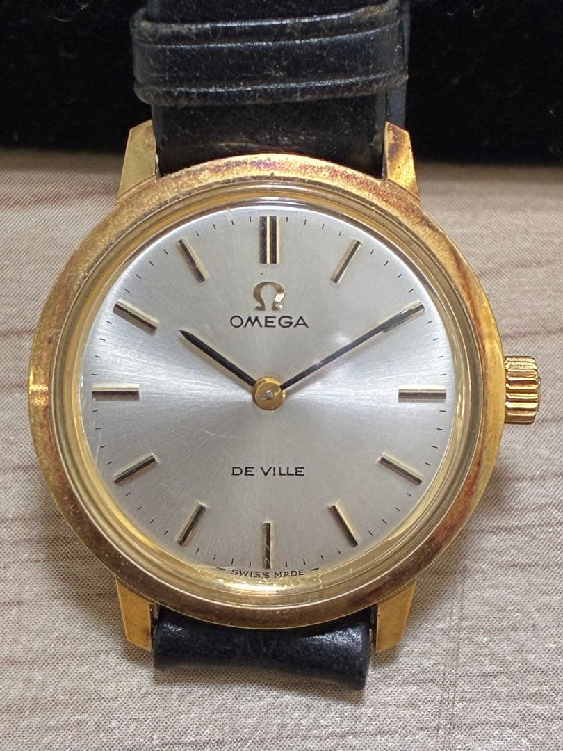 OMEGA De Ville 手巻き 金色 ヴィンテージ Ref.515008