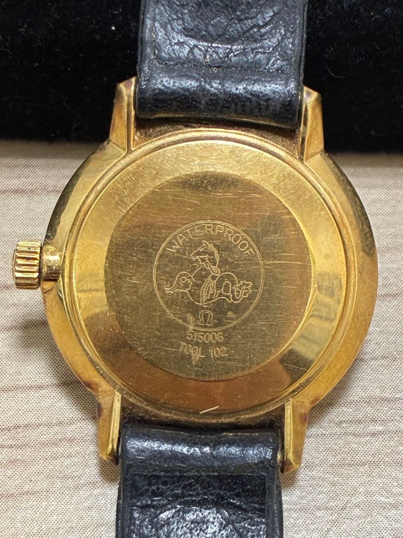OMEGA De Ville 手巻き 金色 ヴィンテージ Ref.515008