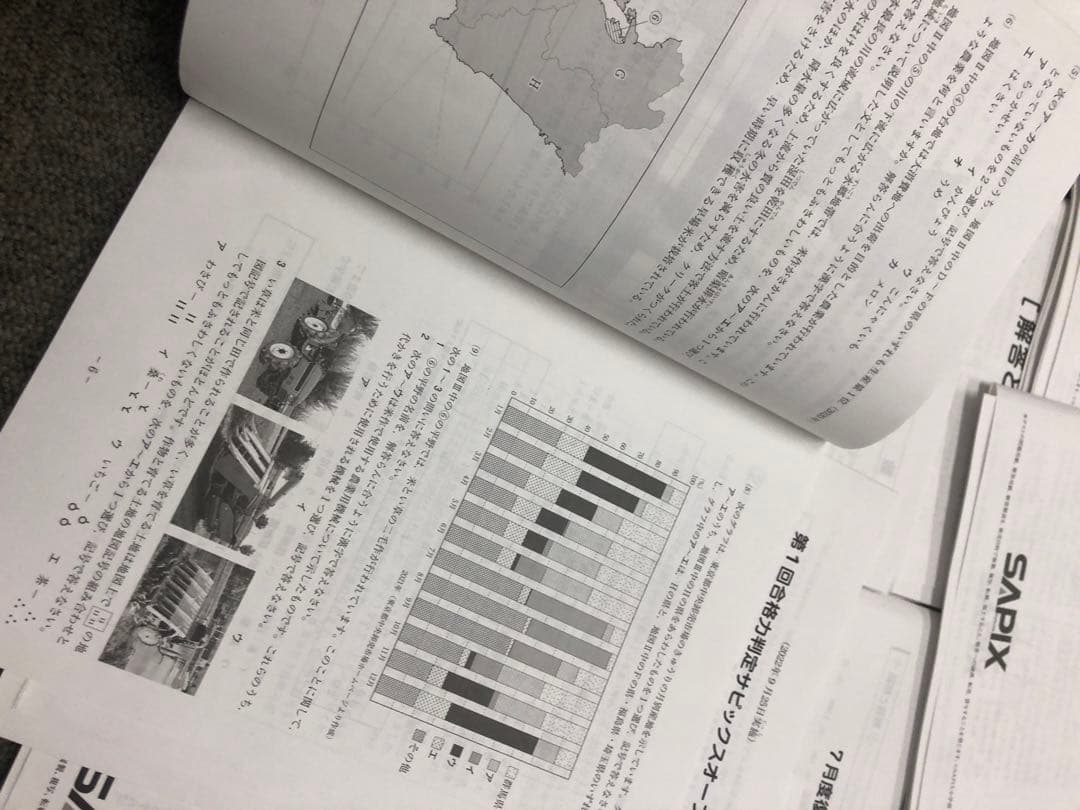 2022年度 　サピックス　6年　マンスリー志望校/合格力判定計16回　原本