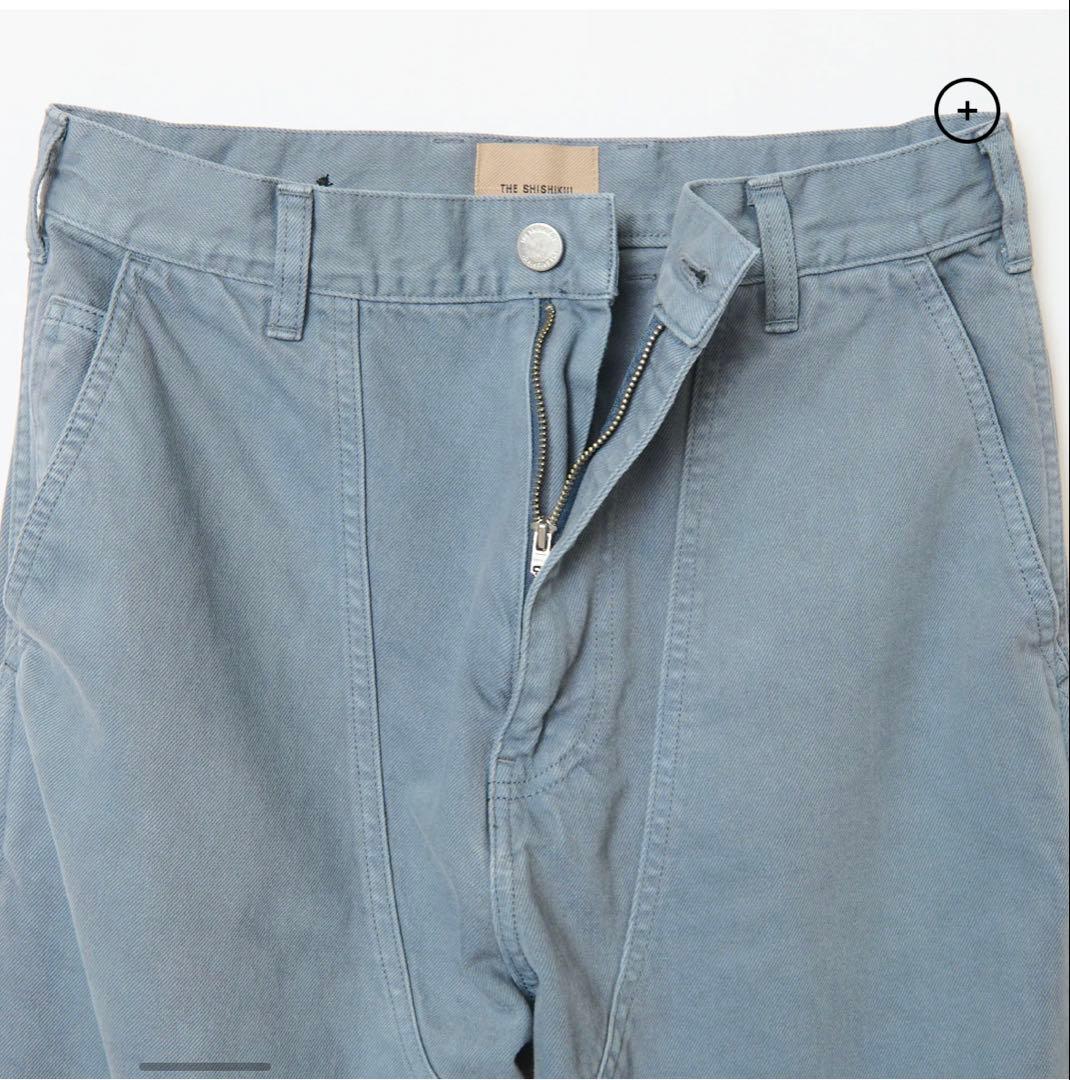 パンツ SHISHIKUI painter pants 36 FADED BLUE