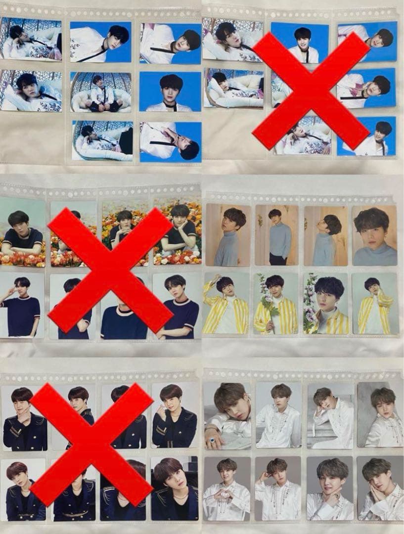 防弾少年団 BTS ユンギ ミニフォト コンプ セット ケース付き まとめ売り
