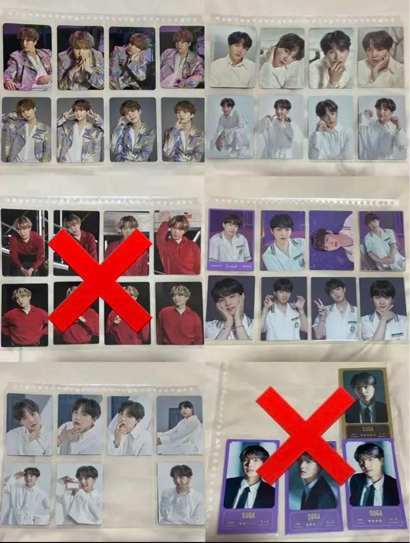 防弾少年団 BTS ユンギ ミニフォト コンプ セット ケース付き まとめ売り