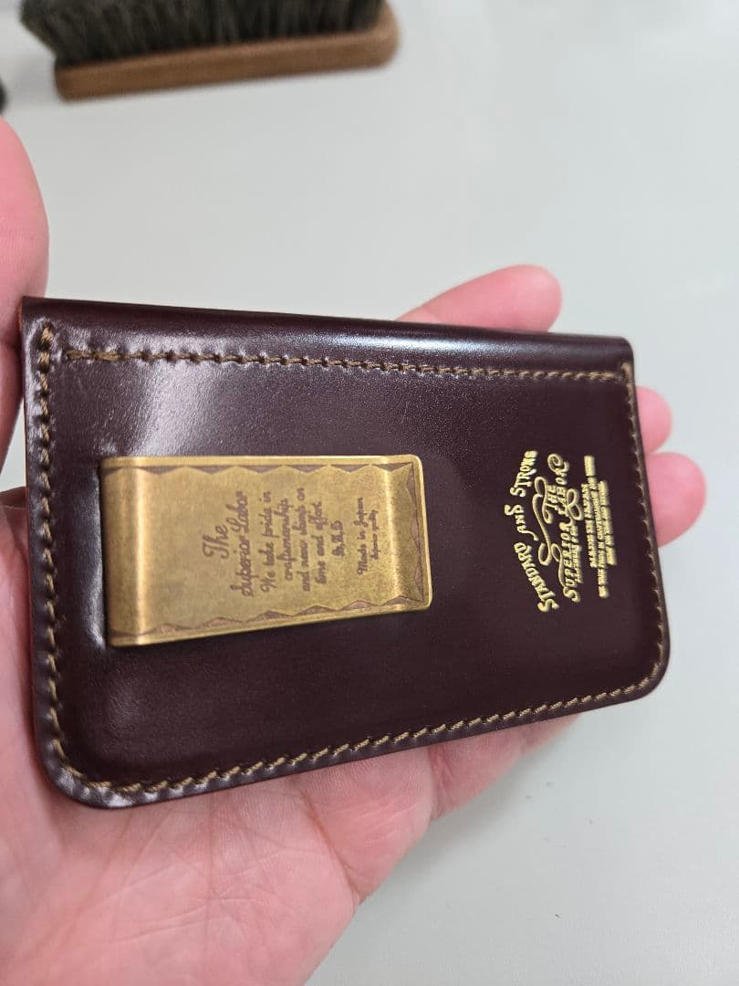 cordovan traveler's small purse　SL250