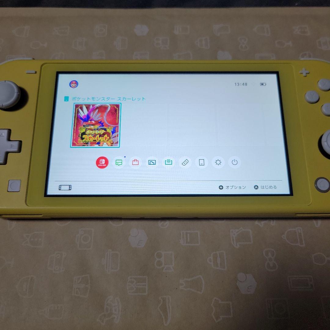 【訳あり中古】Nintendo Switch Lite イエロー【本体のみ】