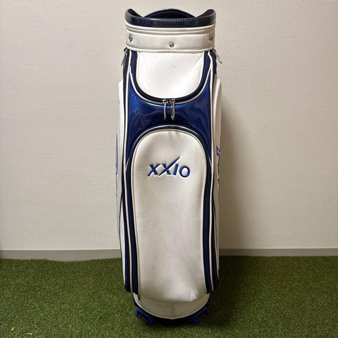 XXIO ゼクシオ キャディバッグ ホワイト 9.5型 ゴルフバッグ