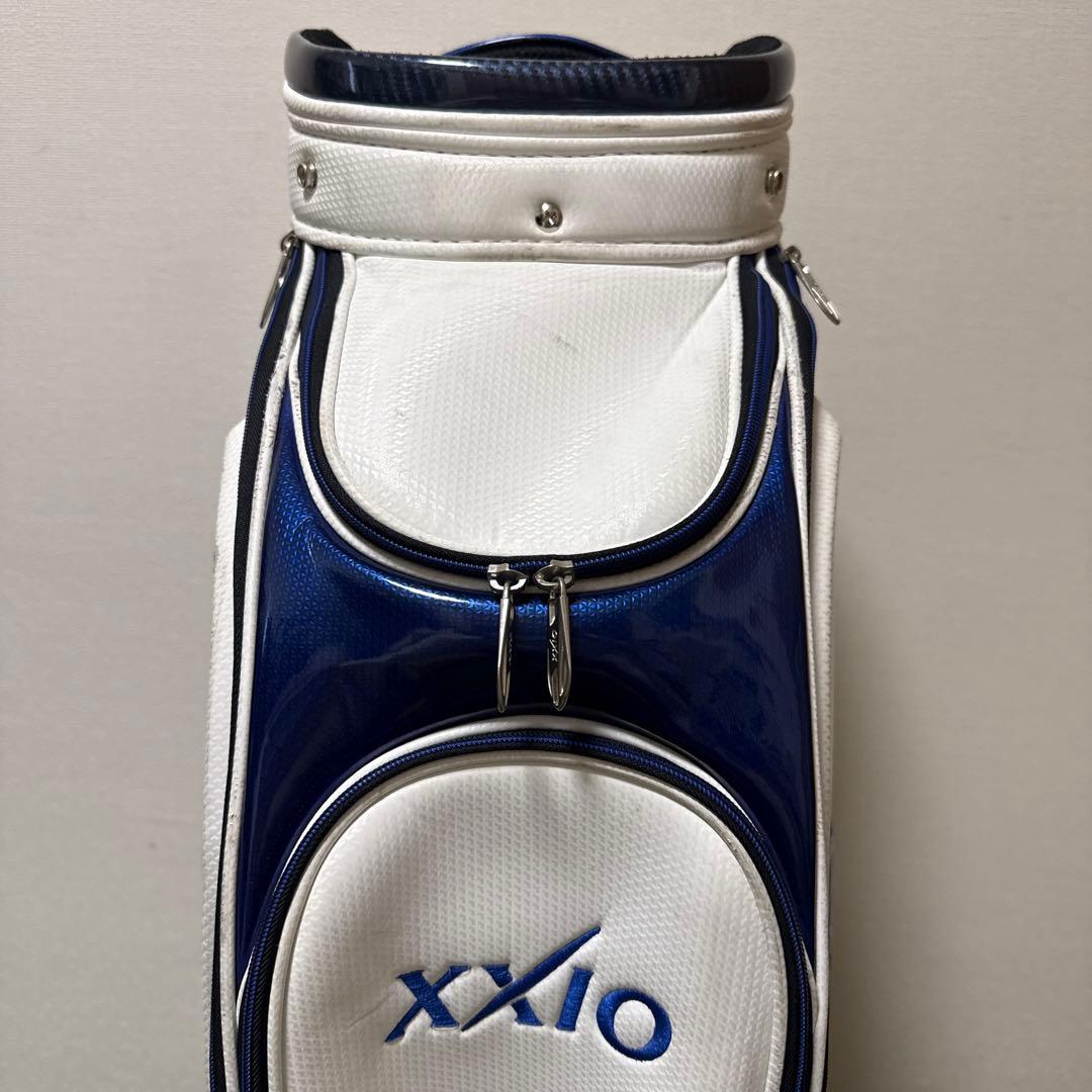 XXIO ゼクシオ キャディバッグ ホワイト 9.5型 ゴルフバッグ