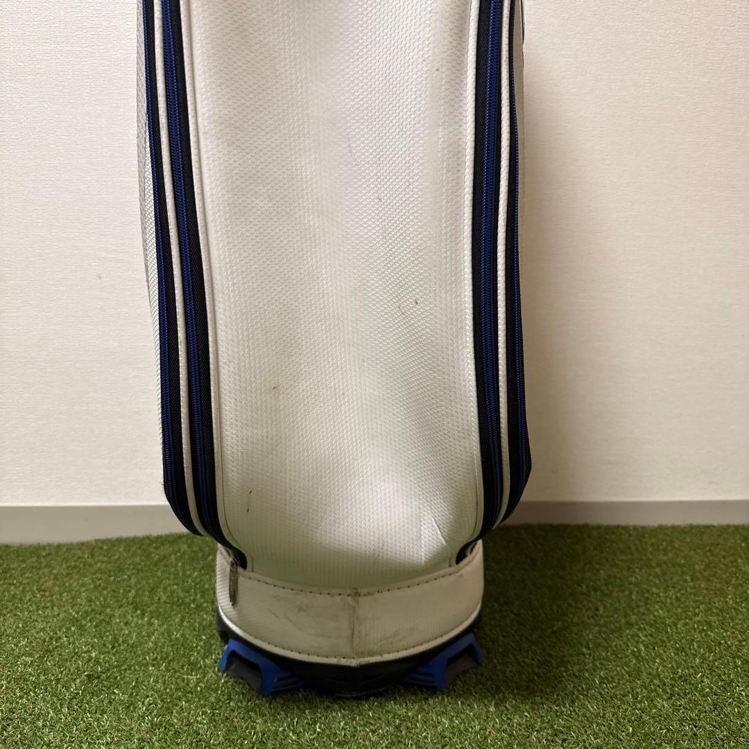 XXIO ゼクシオ キャディバッグ ホワイト 9.5型 ゴルフバッグ