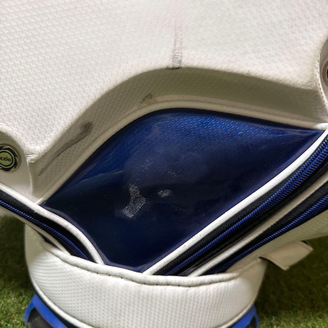 XXIO ゼクシオ キャディバッグ ホワイト 9.5型 ゴルフバッグ