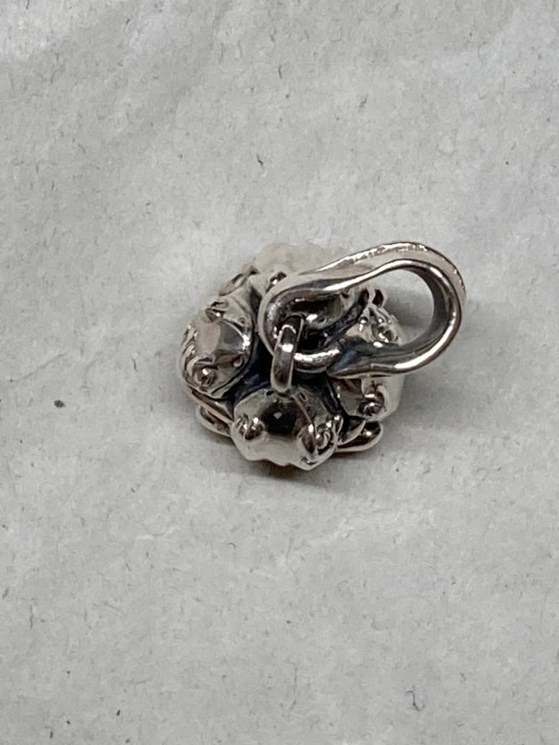 刻印 かすう工房 蛙玉 蛙 おたまじゃくし ペンダント トップ チャーム