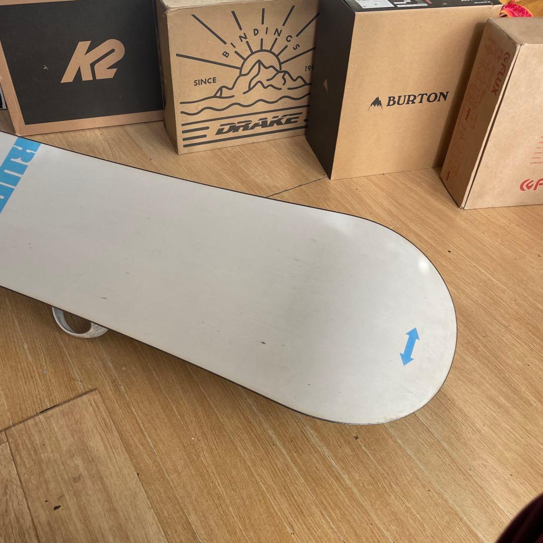 BURTON×RIDE　バイン付きスノーボードセット　テリエモデル　バートン