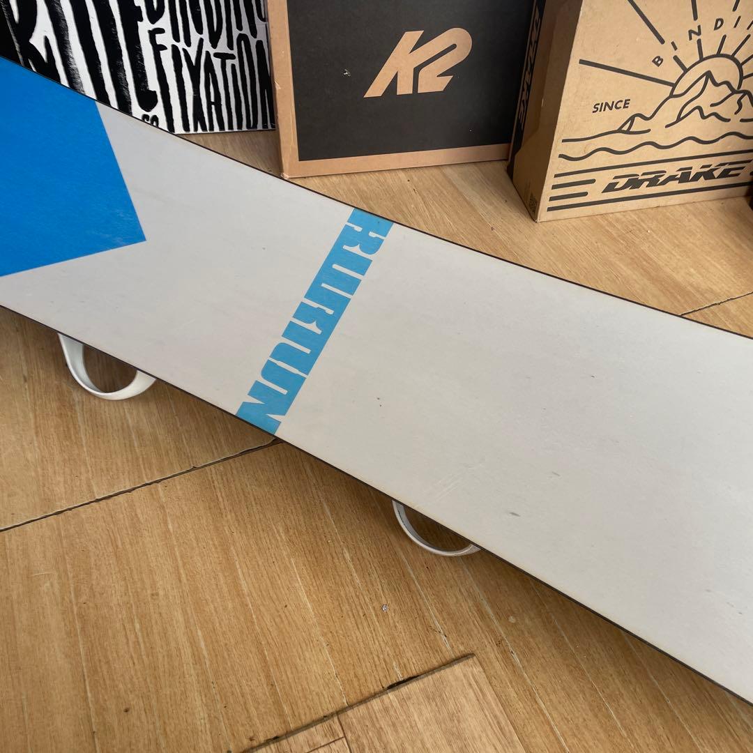 BURTON×RIDE　バイン付きスノーボードセット　テリエモデル　バートン