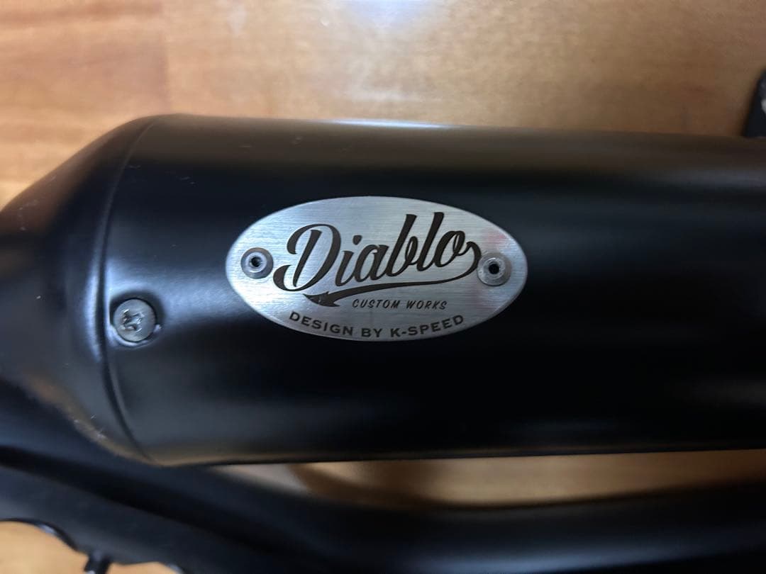 ハンターカブCT125 Diablo マフラー