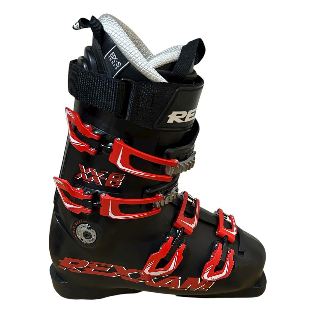 REXXAM XX-8 \" 27cm \" スキーブーツ レクザム 黒×赤