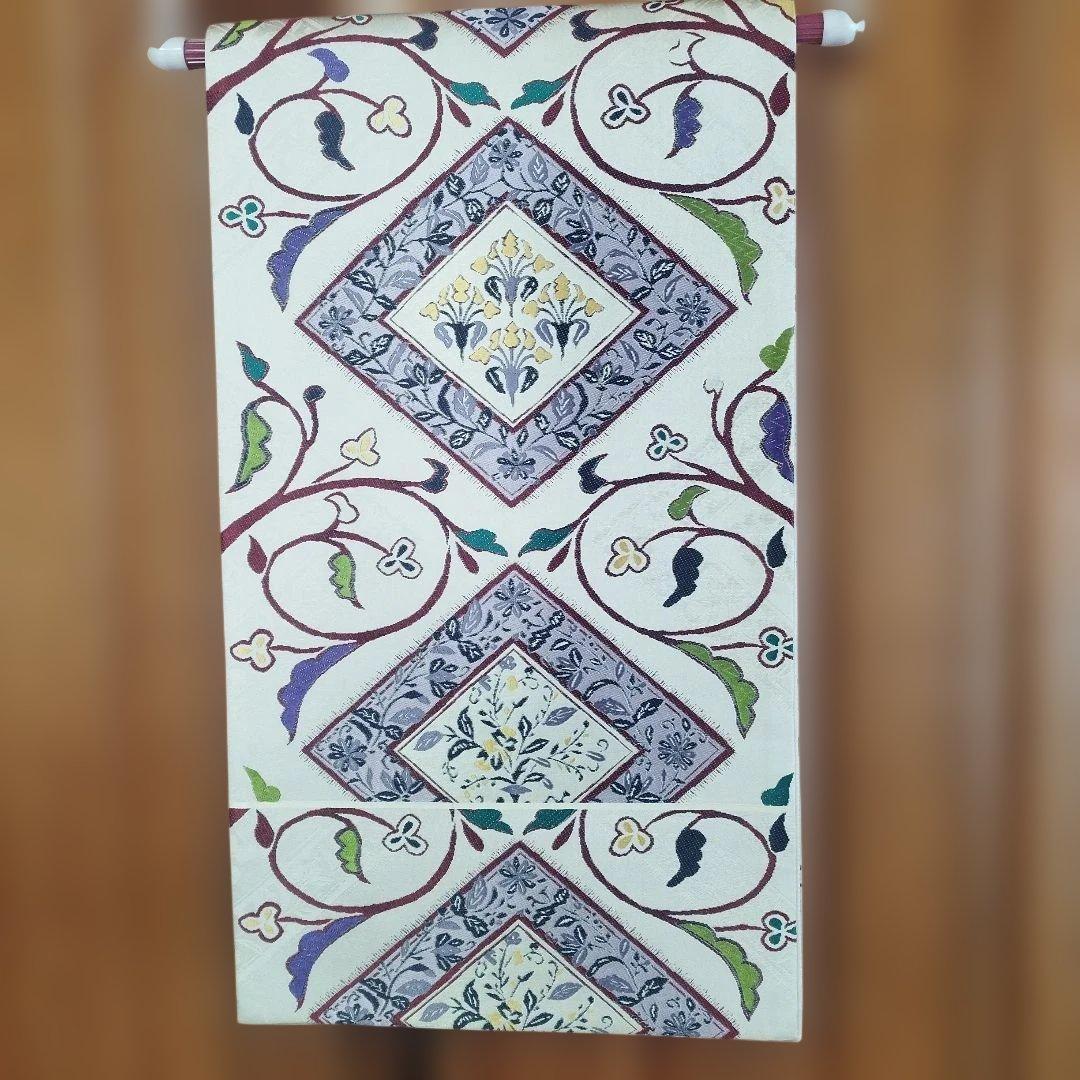 花柄 袋帯 高品質