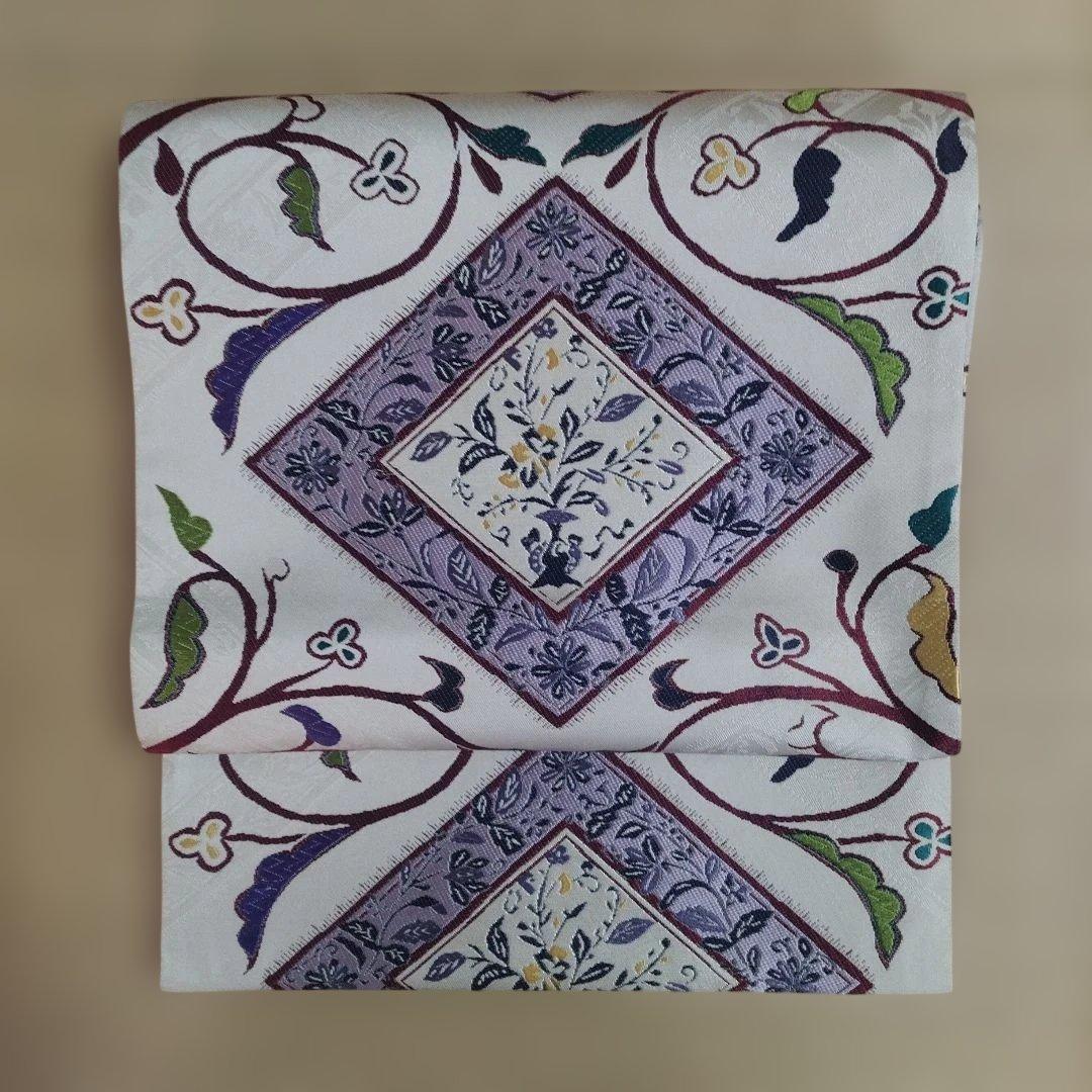 花柄 袋帯 高品質