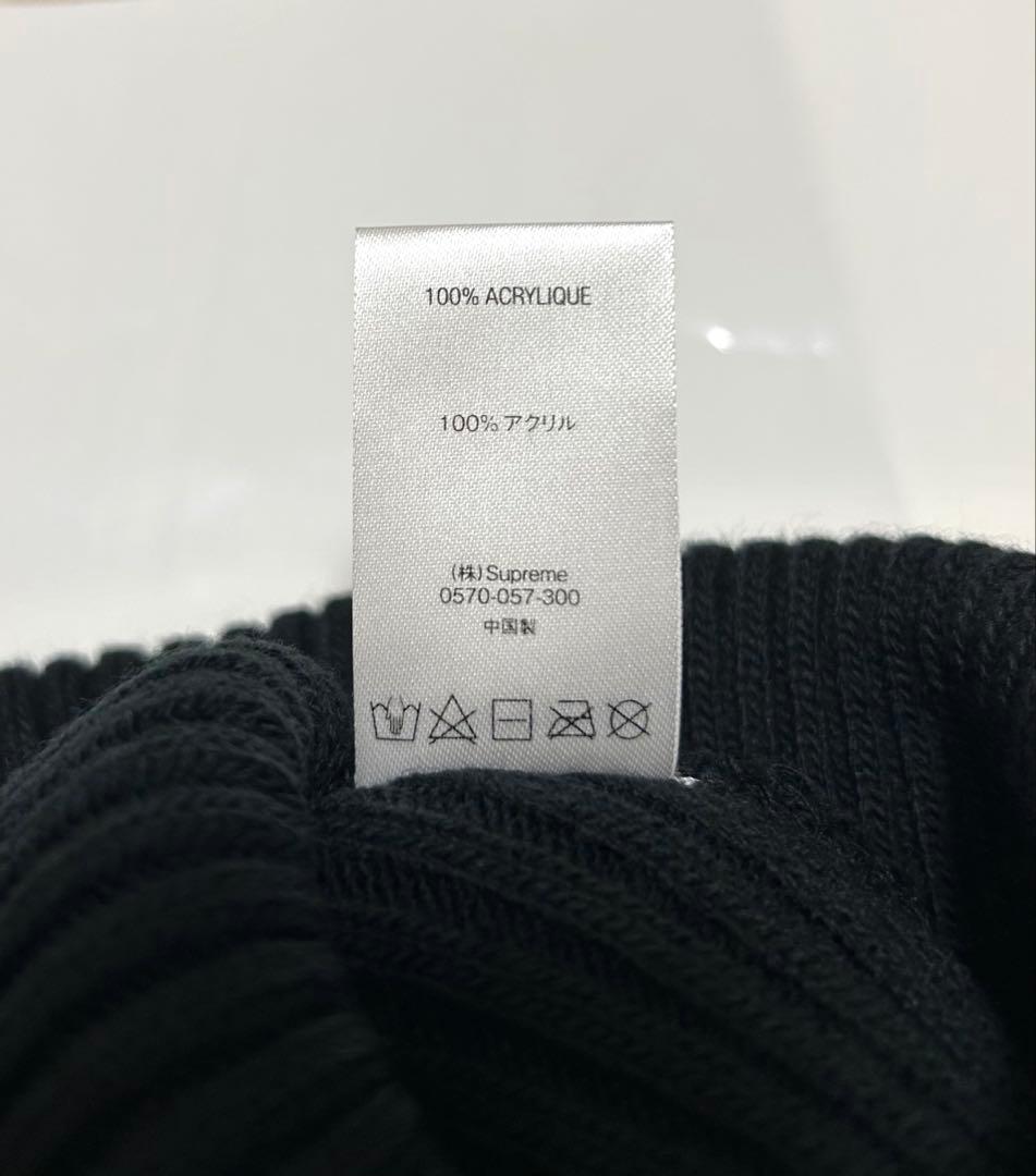 24時間以内発送 完売品 新品 黒色 20fw Wide Rib Beanie