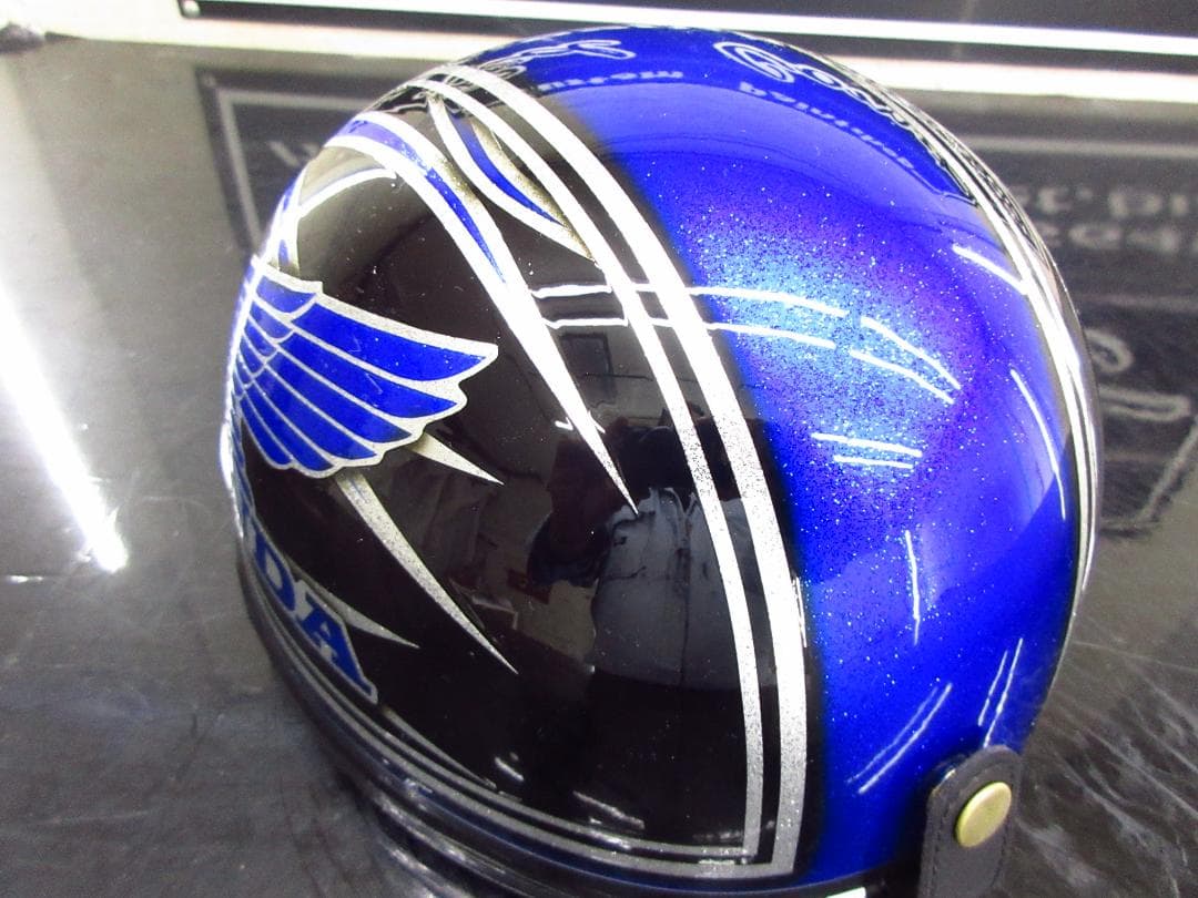 送料込！！カスタムコルク半　ホンダ　ファイヤーラメ最安値064