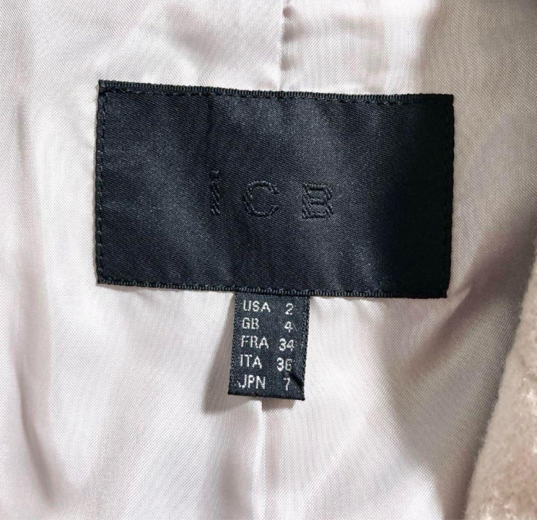 【美品】iCB アイシービー ウールビーバー チェスターコート