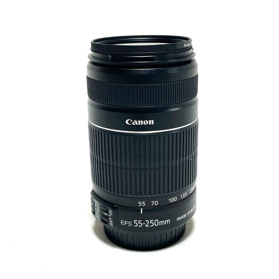 大人気望遠ズーム❣️Canon EF-S 55-250mm IS II 手振補正