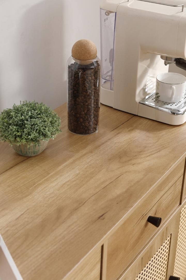 【お得SALE】北欧 木目調キャビネット サイドボード　リビング　NATURAL