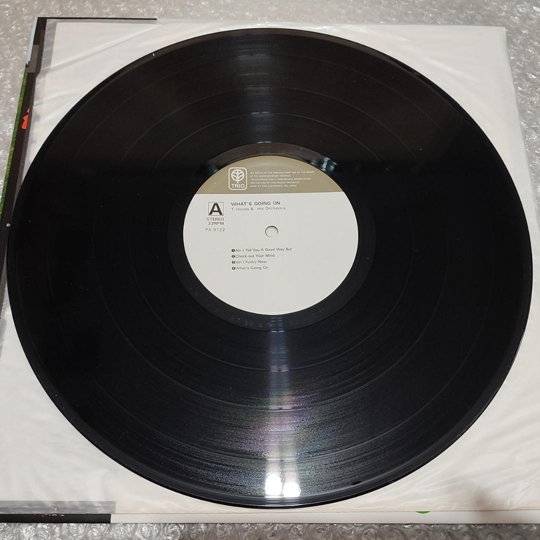 【希少 美品】本田竹曠 / ホワッツ・ゴーイング・オン LP 1976