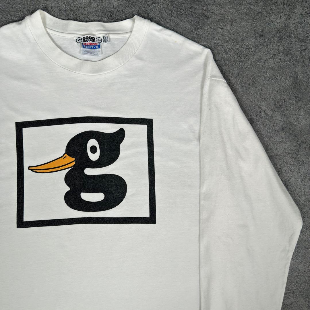 good enough 90s 初期 アヒル ロンT グッドイナフ 藤原ヒロシ