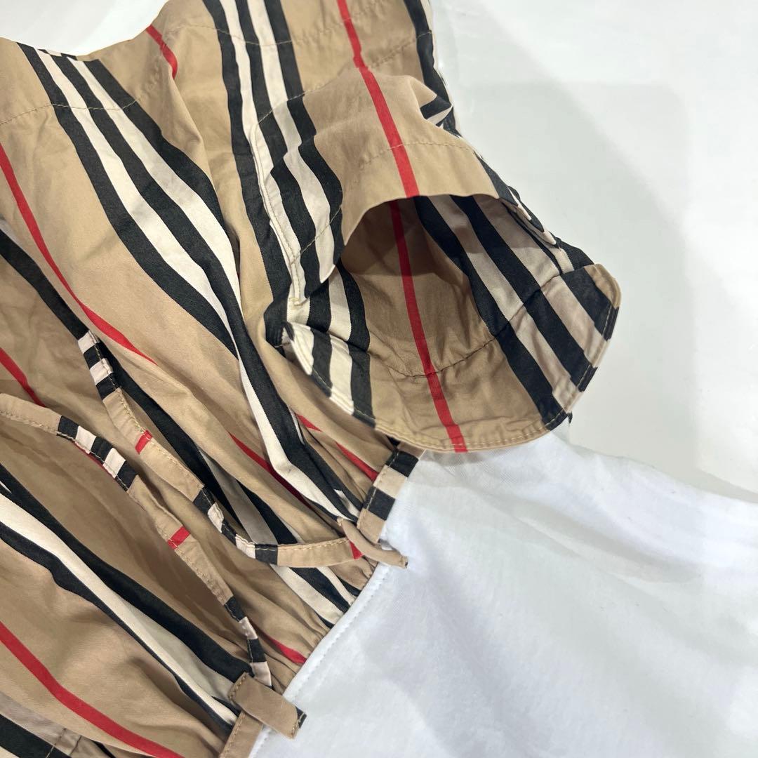 Burberry ストライプワンピース18M（86cm）
