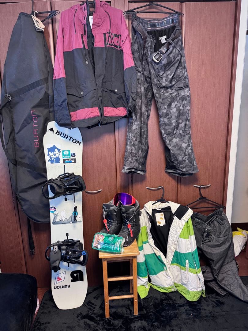 Burton スノーボード　一式セット