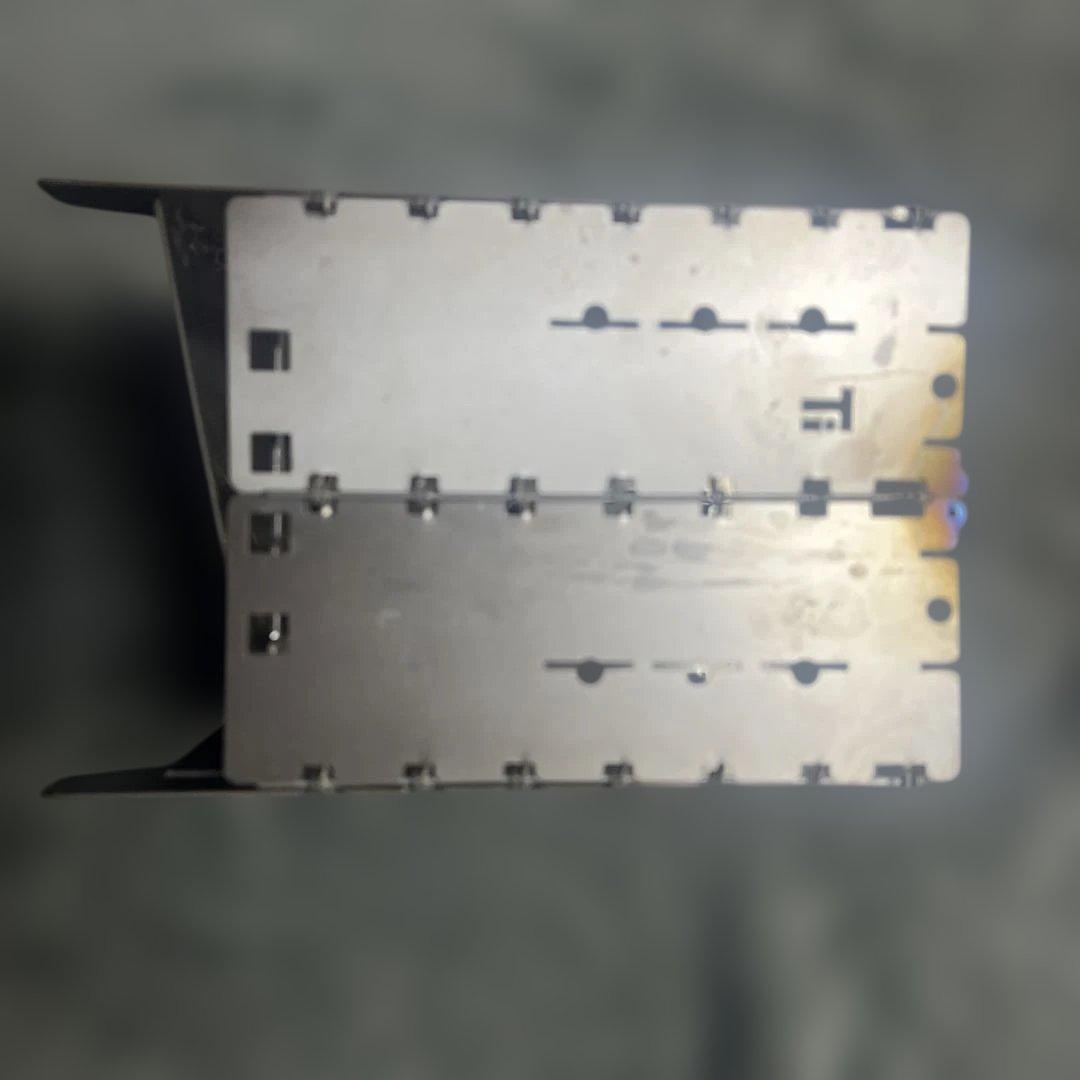 アウトドア　ストーブ　ブッシュボックスXL TITANIUM