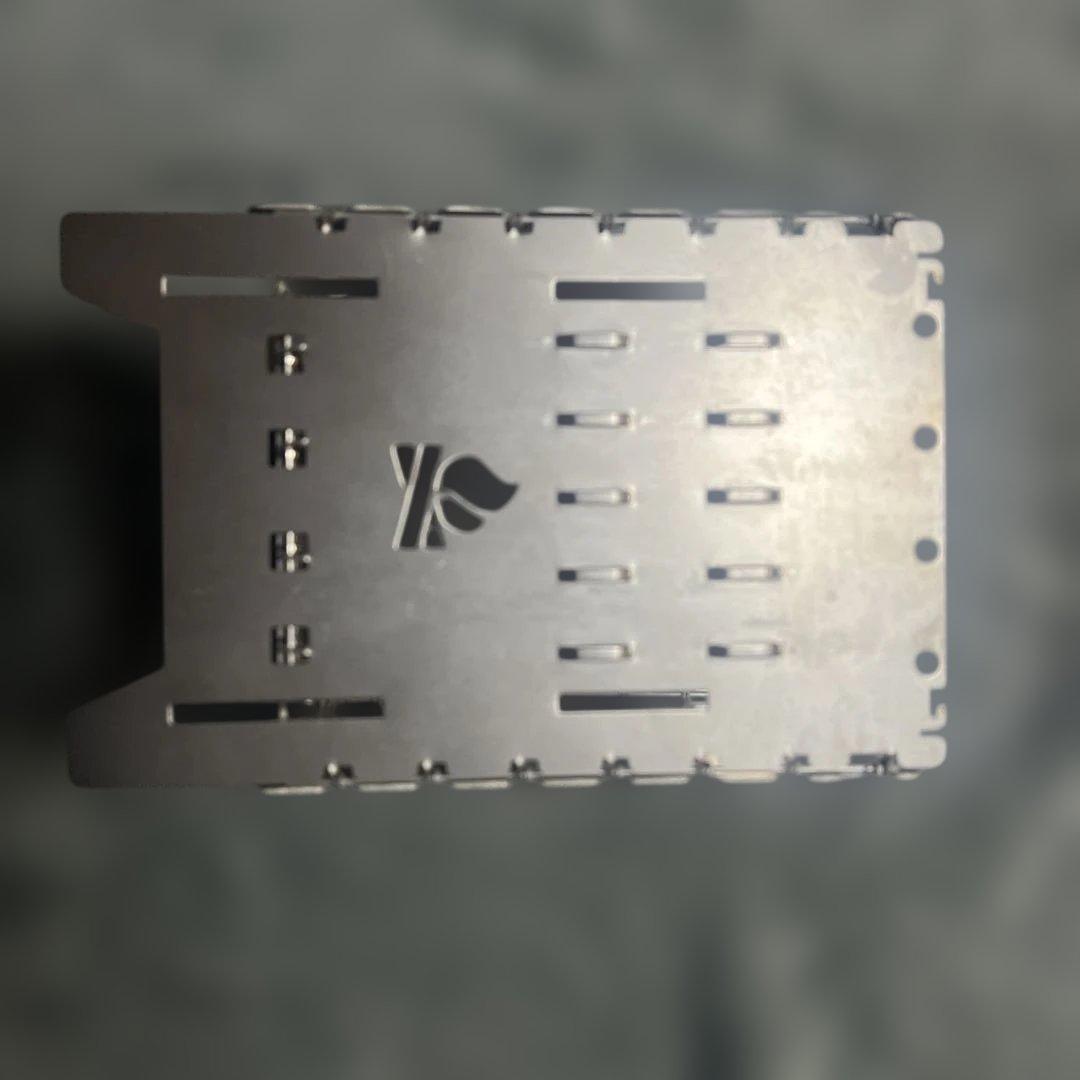 アウトドア　ストーブ　ブッシュボックスXL TITANIUM