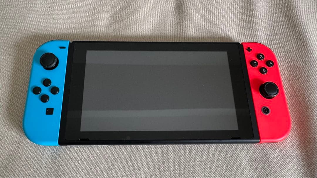 【microSD付】Nintendo Switch 本体フルセット 青/赤