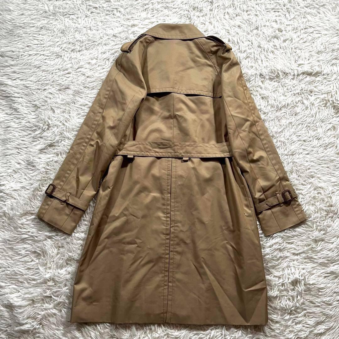 試着のみ✨アクアスキュータム　トレンチコート　ブルー　青　ライナー　ベルト