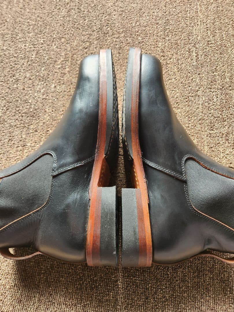 Danner ダナー レザー サイドゴアブーツ Vibramソール USA製　黒