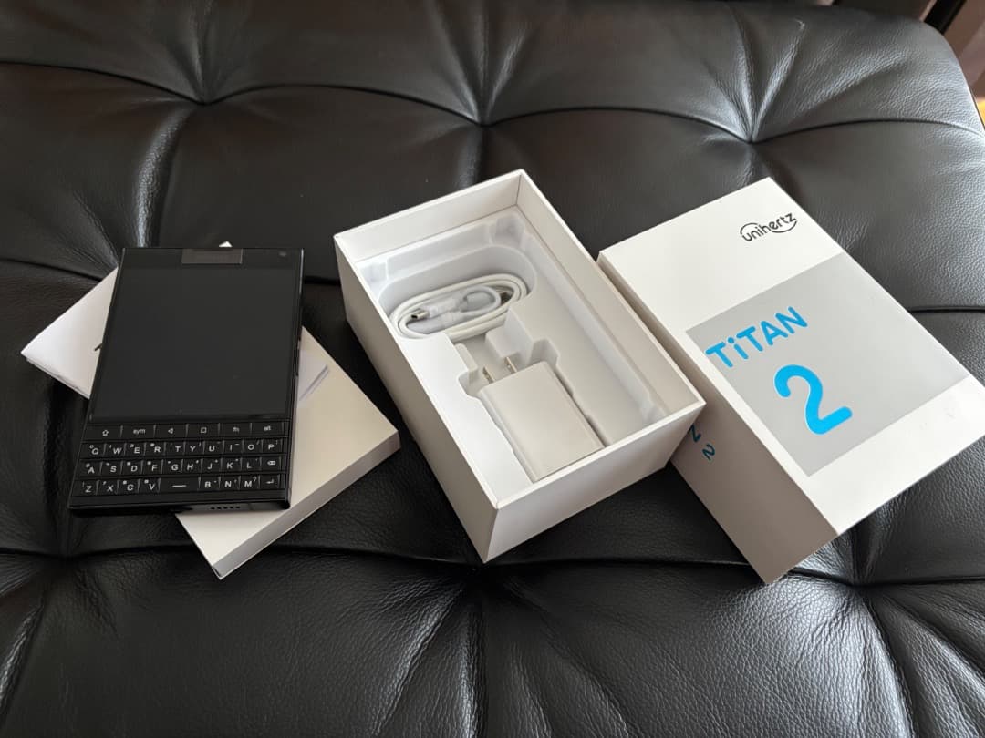 Unihertz Titan2 【物理キーボード搭載スマホ】