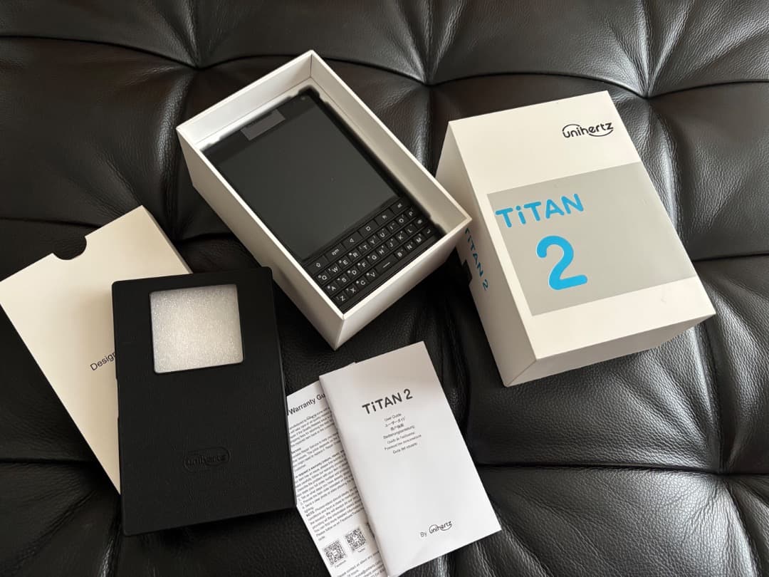 Unihertz Titan2 【物理キーボード搭載スマホ】