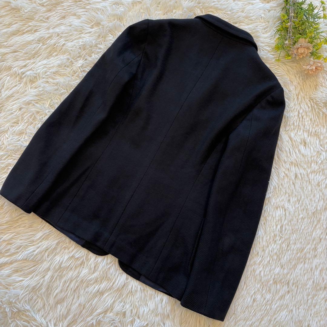 【Kiton】カシミヤ100% テーラードジャケット 38 ブラック イタリア製