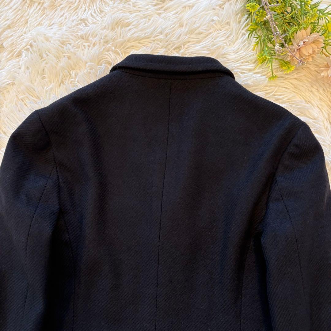 【Kiton】カシミヤ100% テーラードジャケット 38 ブラック イタリア製