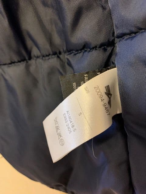 Alpha × チャオパニック N3Bフライトジャケット ネイビー S