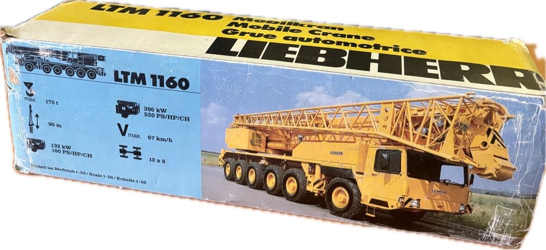 【希少】Conrad 1：50 Liebherr LTM 1160 2082