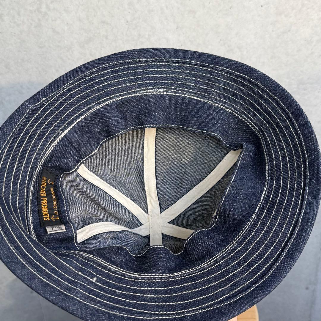 ブッチャープロダクツ デニム ハット アットラスト