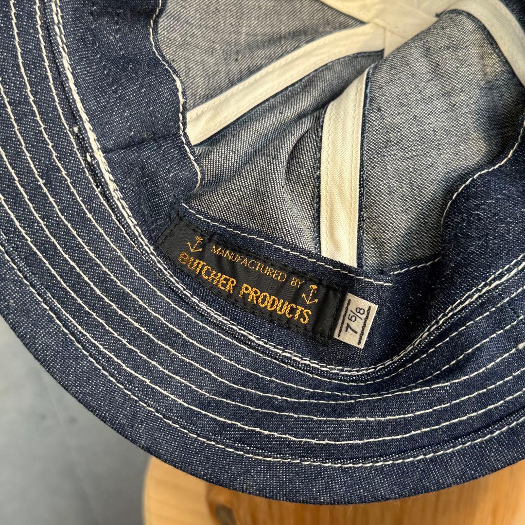 ブッチャープロダクツ デニム ハット アットラスト