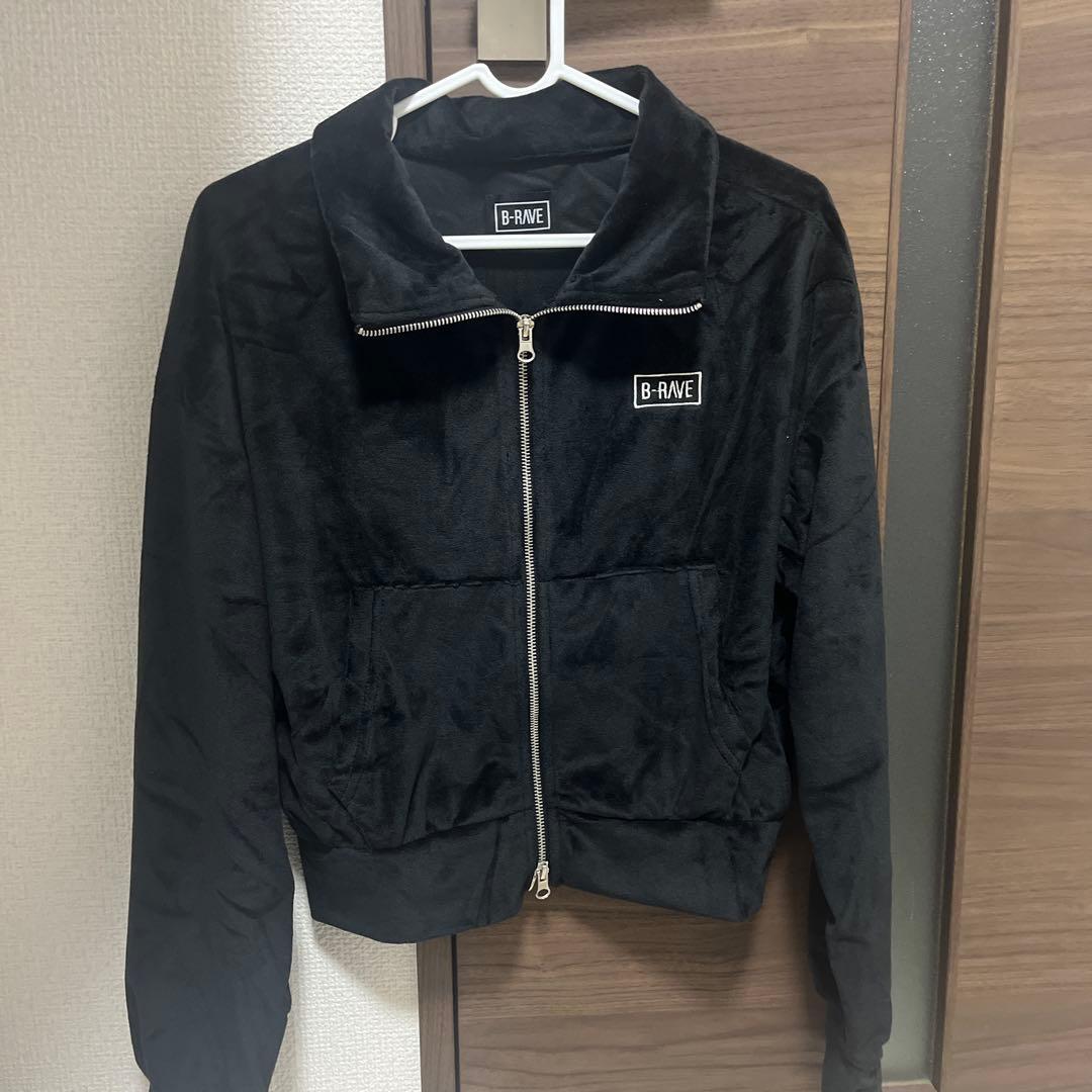 B-RAVE HANA ロゴベロアトラックジャケットノノガNo No Girls