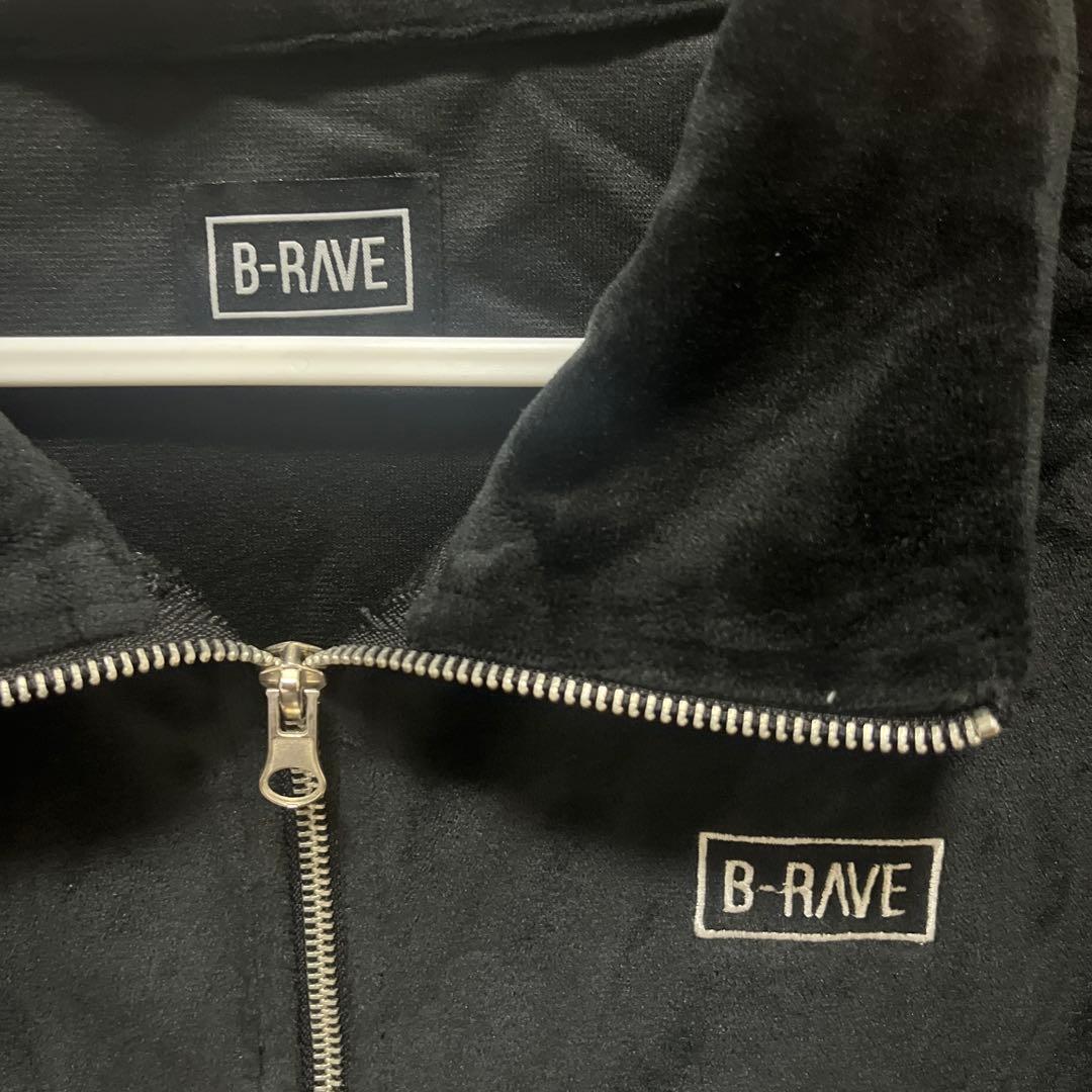 B-RAVE HANA ロゴベロアトラックジャケットノノガNo No Girls