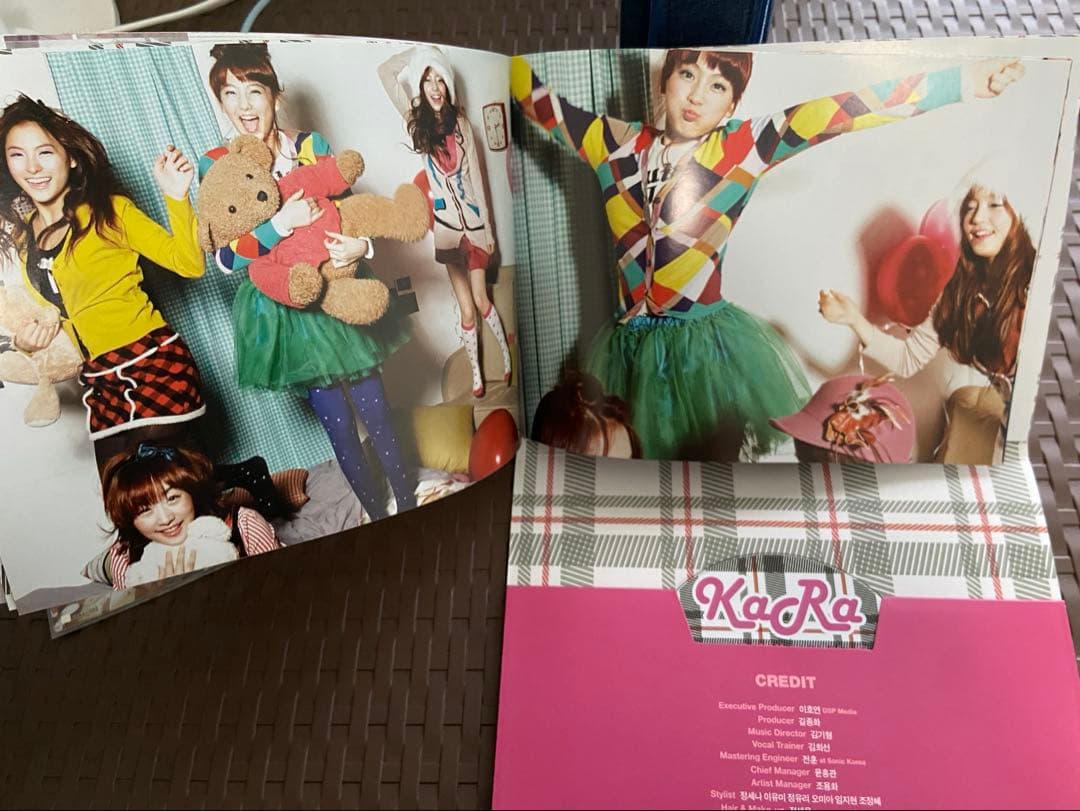 KARA 直筆サイン入り2nd Mini Album Pretty Girl