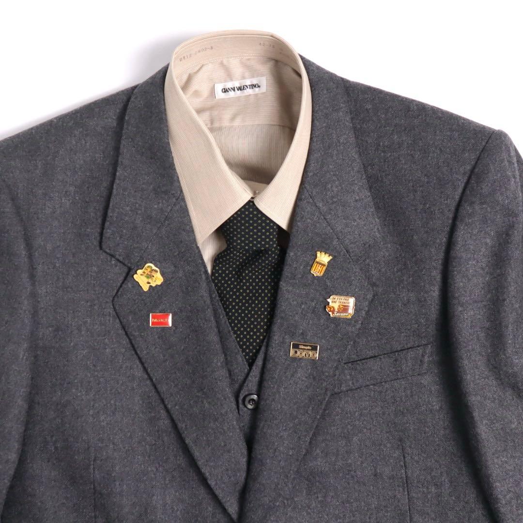 5点セット vintage 3ピース スーツ セットアップ アルマーニ イタリア