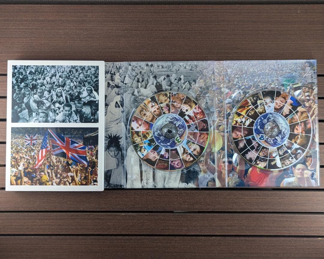 【ほぼ新品】LIVE AID ライヴ・エイド DVD4枚組 初回限定BOX