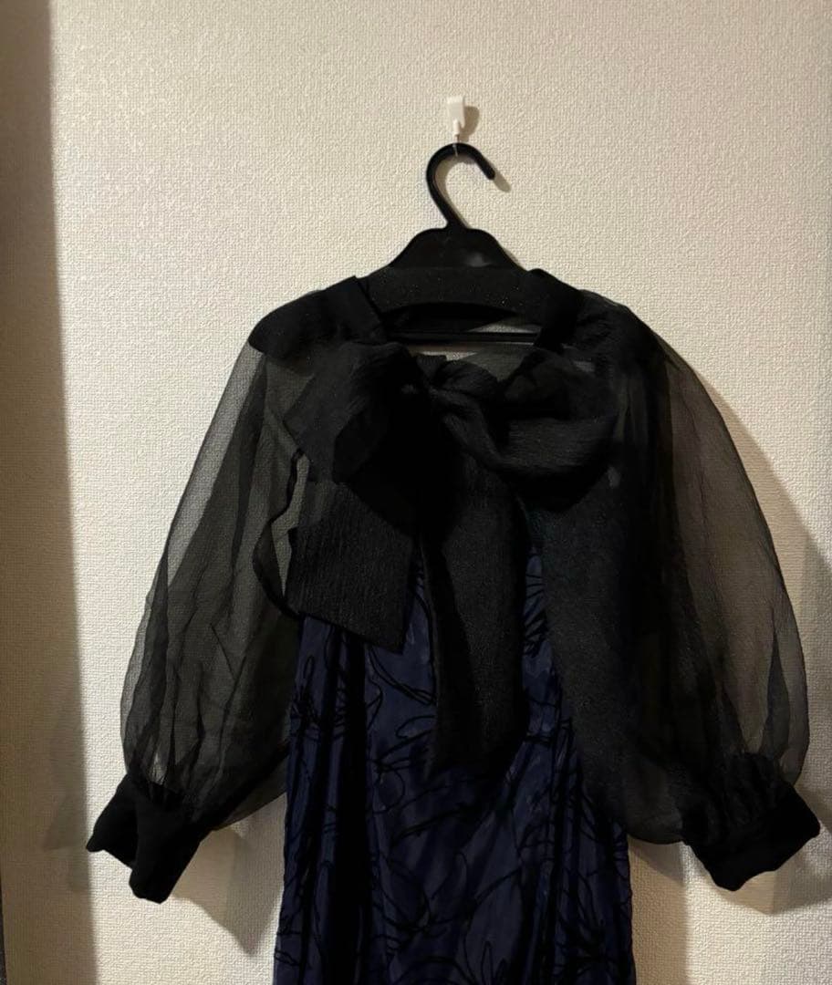 Dorry Doll ボウタイボレロセットドレス　ブルー