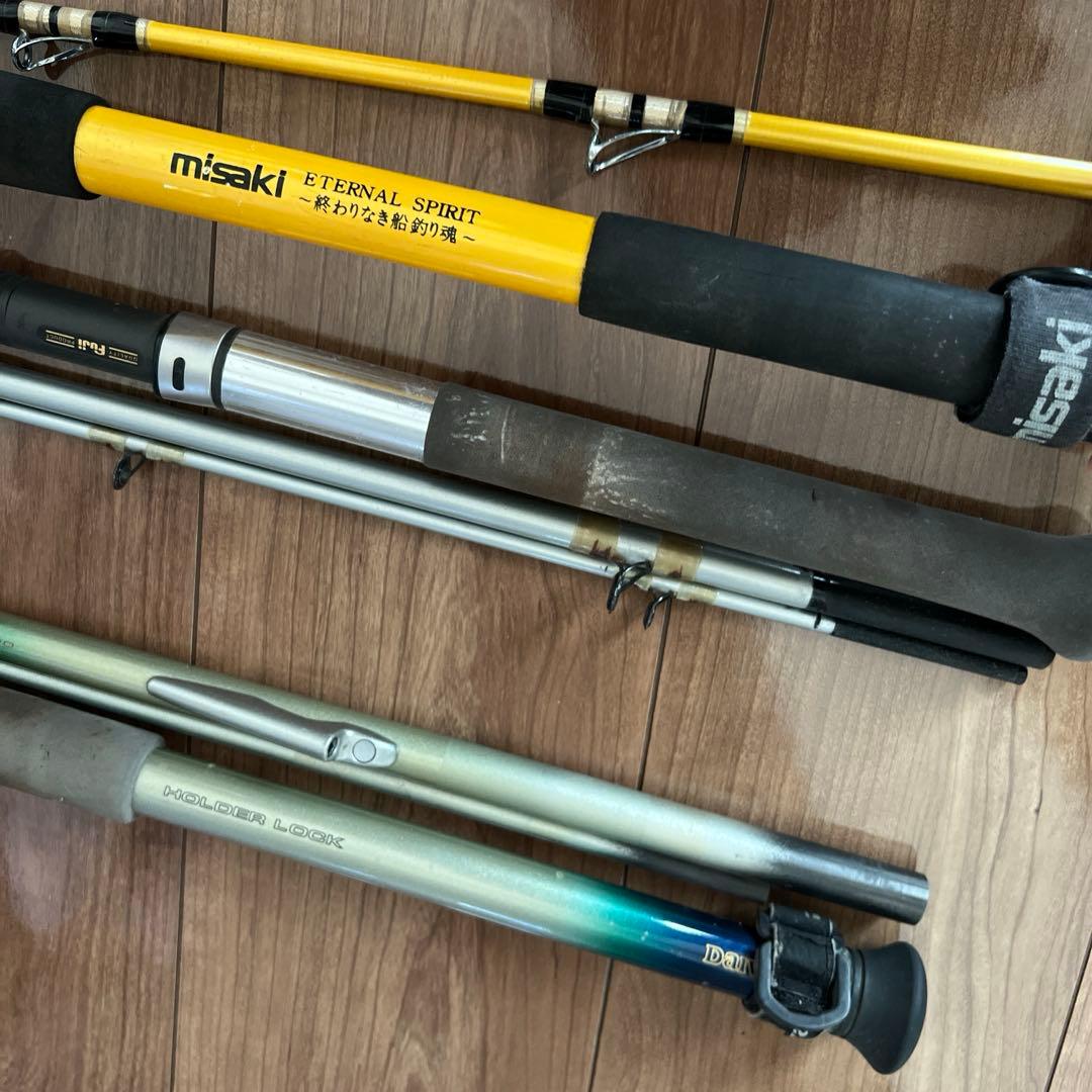 daiwa 真鯛釣り　ロッド　3本まとめ売り　船釣り