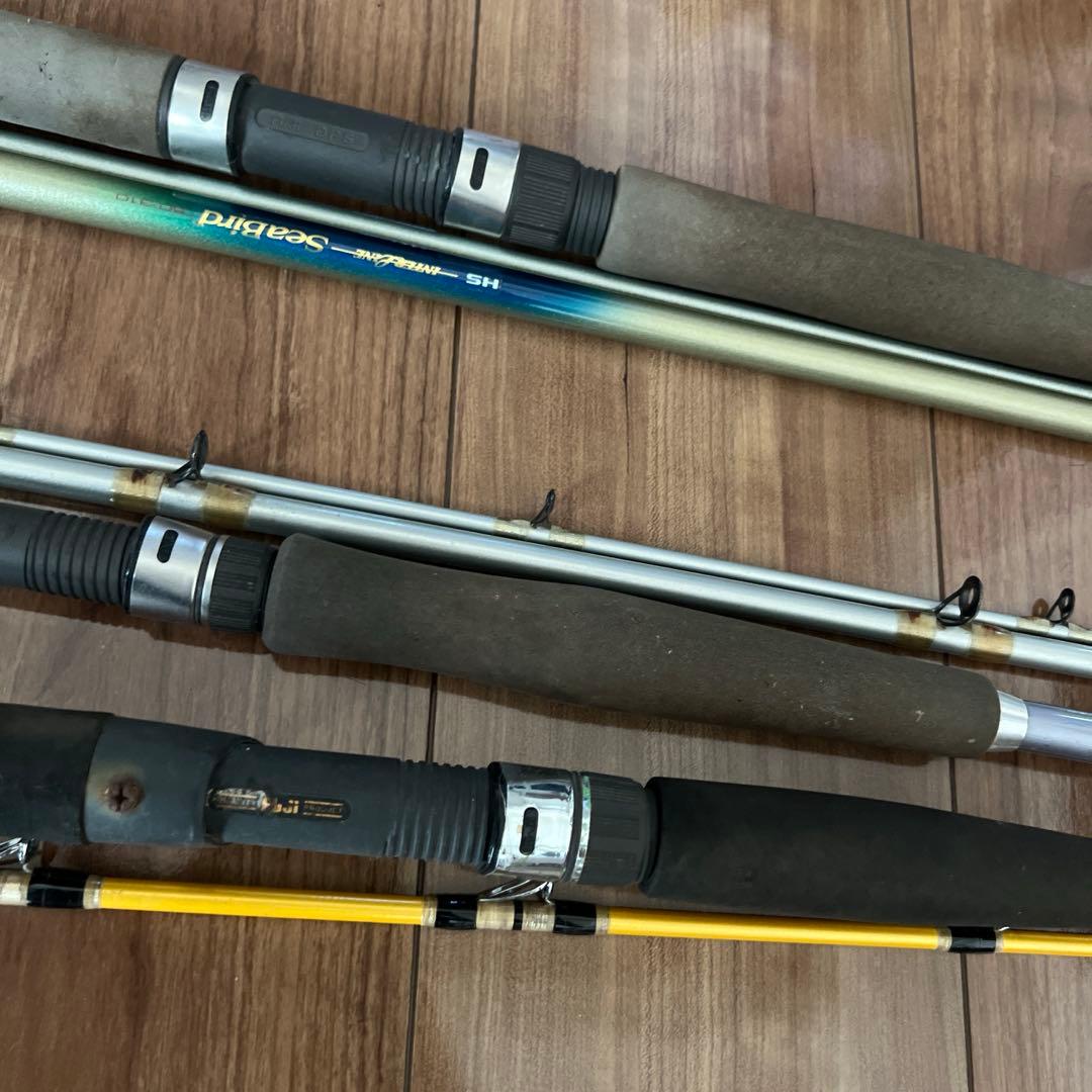 daiwa 真鯛釣り　ロッド　3本まとめ売り　船釣り