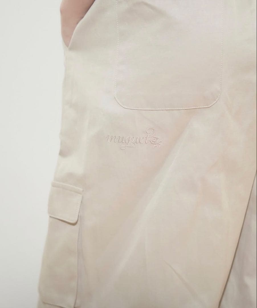 パンツ muguet side tuck long pants